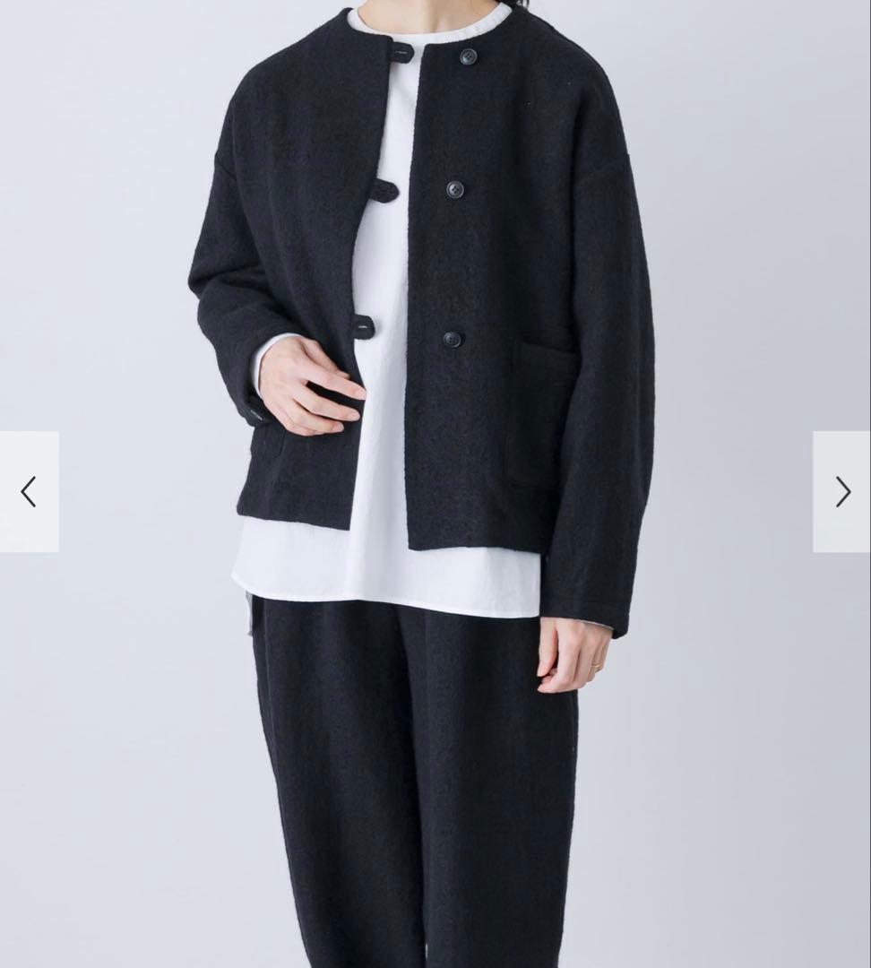 新品タグ付き　かぐれ　ウールクルーネックジャケット　アーバンリサーチドアーズ