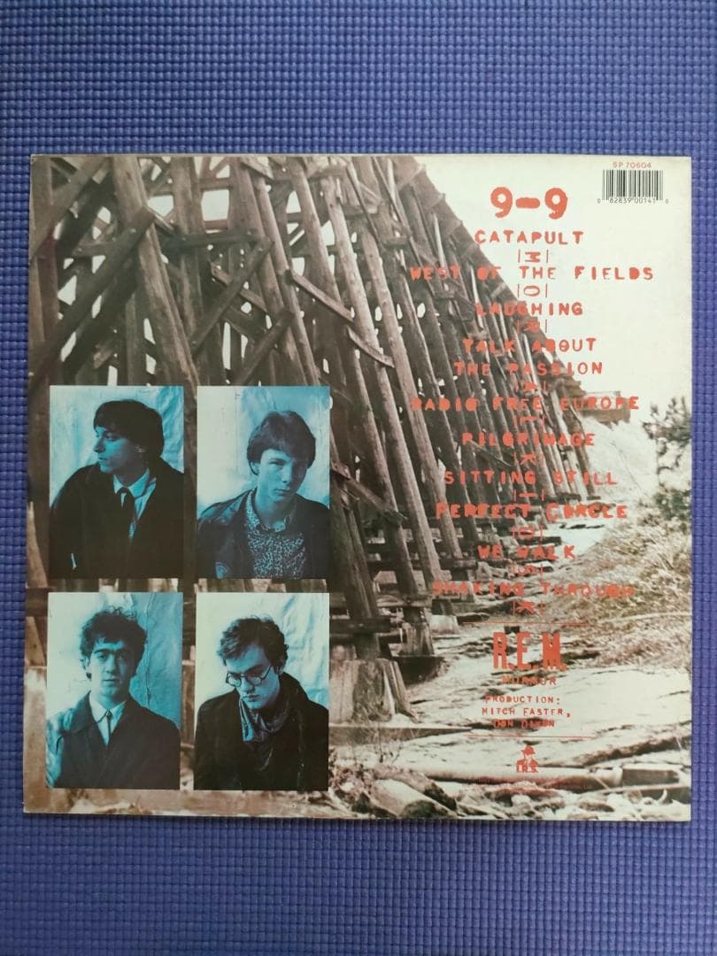 R.E.M. – Murmur　オリジナルUK盤　オルタナ金字塔アルバム