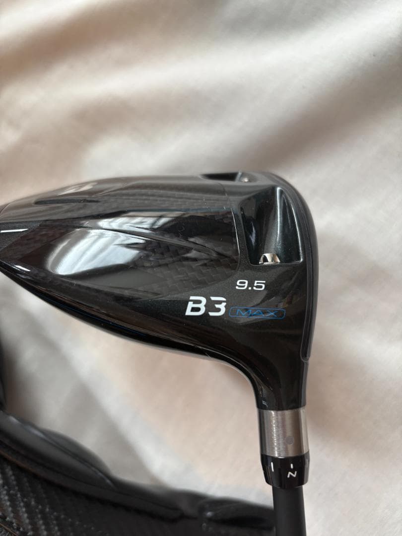 ブリヂストン B3MAX ドライバー 9.5° ヘッド B　純正ヘッドカバー
