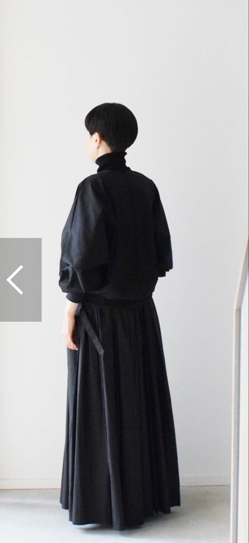 美品 SKEP skep 変形ショートブルゾン黒