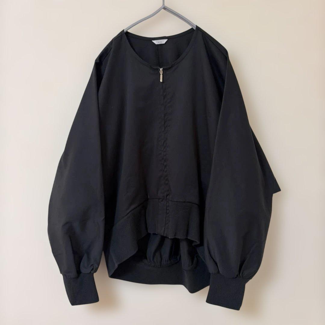 美品 SKEP skep 変形ショートブルゾン黒