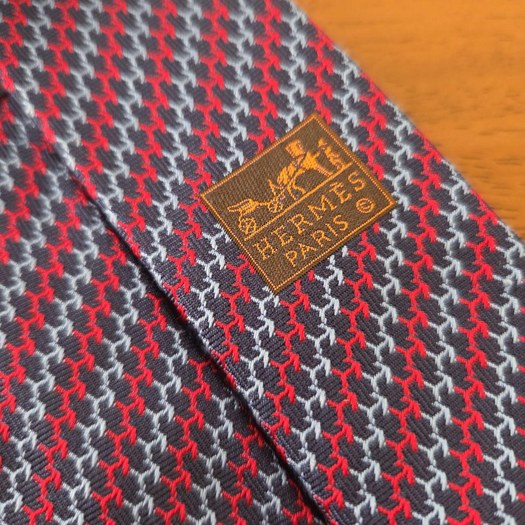 buruaaaaaaaa様　HERMES　H柄　ストライプ ネクタイ