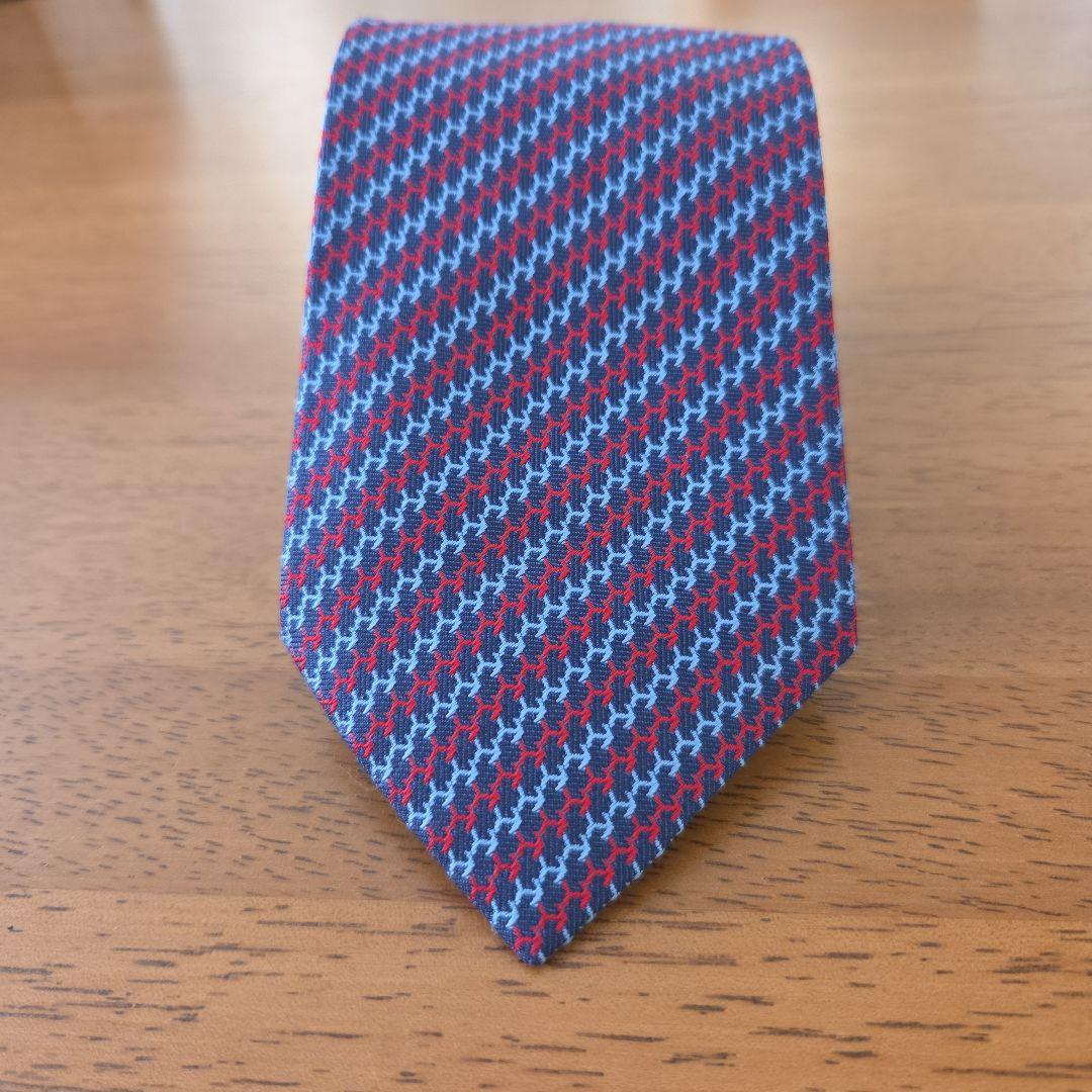 buruaaaaaaaa様　HERMES　H柄　ストライプ ネクタイ