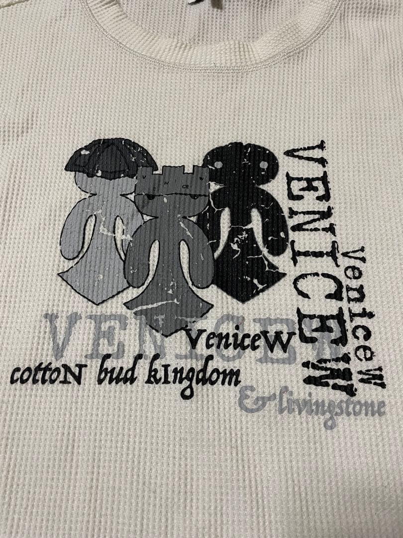 veniceW ベニスW サーマル 長袖カットソー y2k