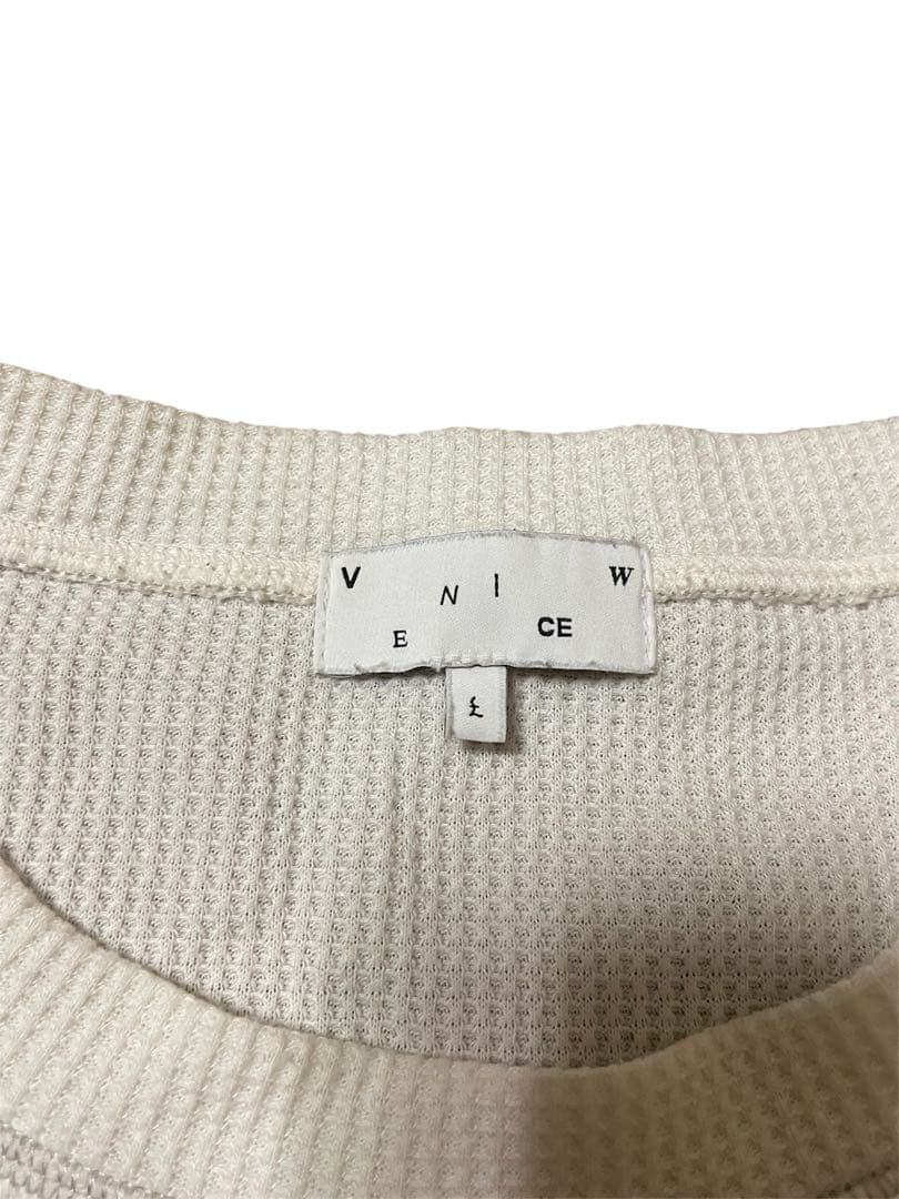 veniceW ベニスW サーマル 長袖カットソー y2k