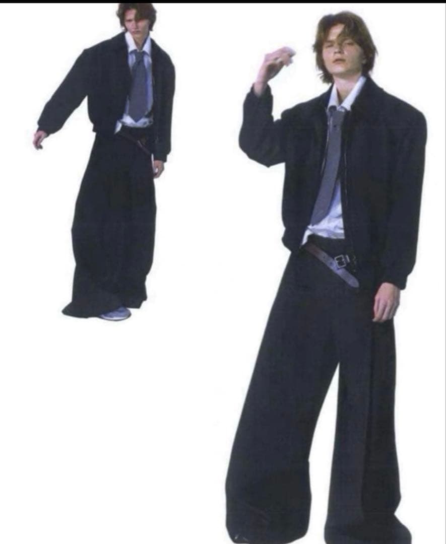 【Fax Copy Express】ワイドパンツ XL