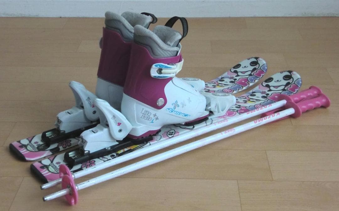 ■■11月限定■送料無料■SWALLOW■子供用スキーセット板70/靴16.5■