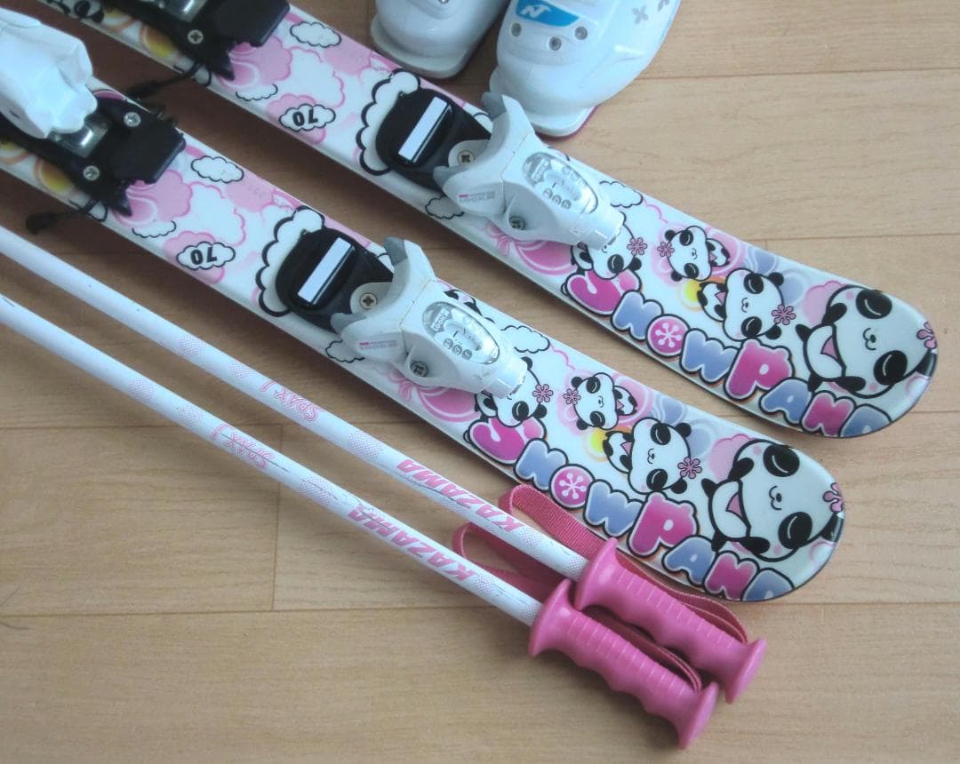 ■■11月限定■送料無料■SWALLOW■子供用スキーセット板70/靴16.5■