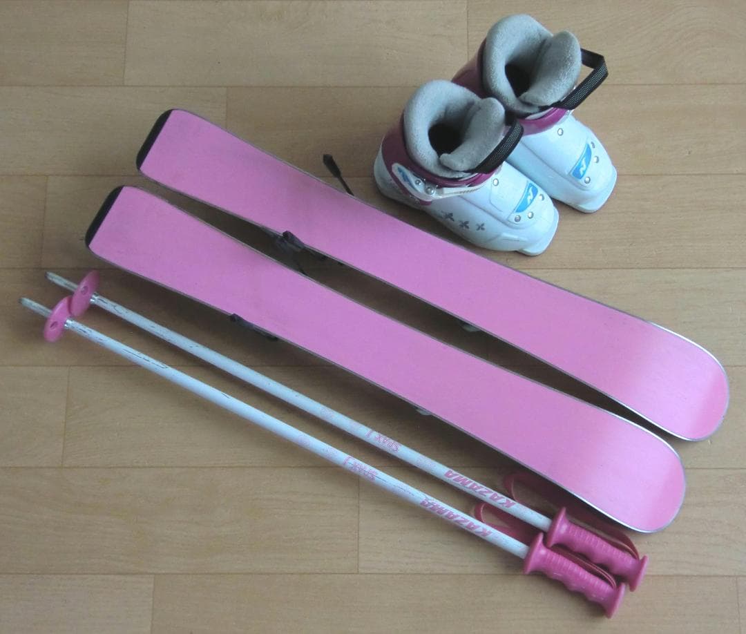 ■■11月限定■送料無料■SWALLOW■子供用スキーセット板70/靴16.5■