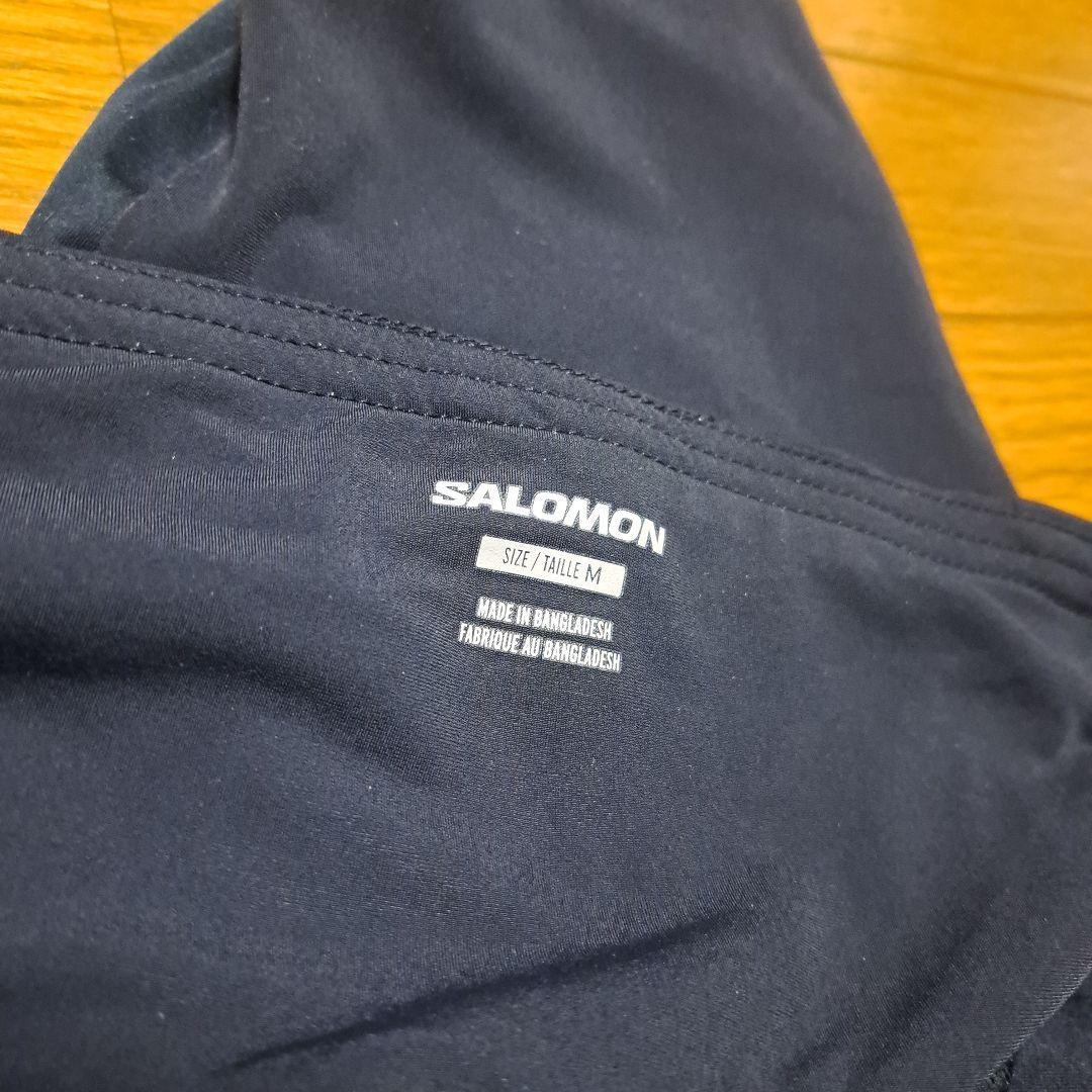 【美品】サロモンGORE-TEX WINDSTOPPER ランニングタイツ