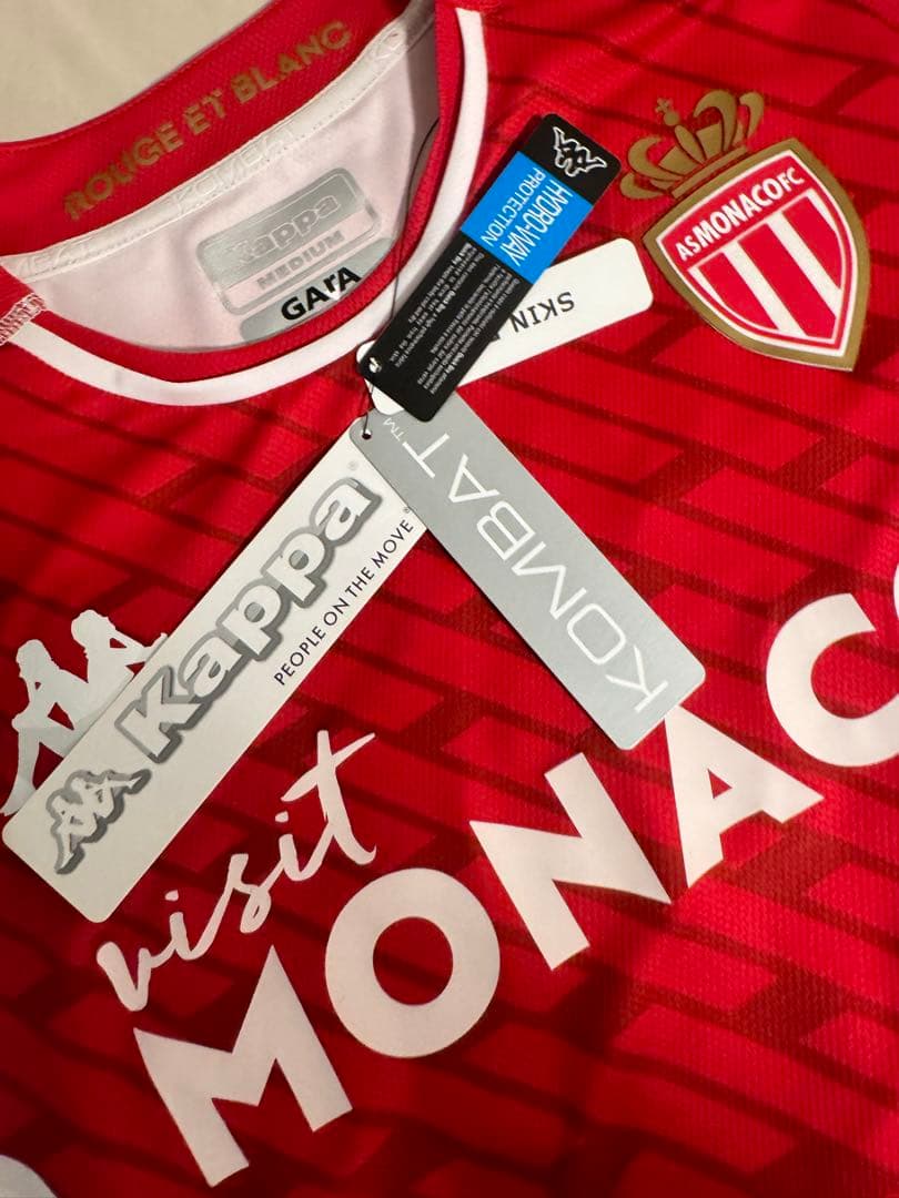 送料無料 南野拓実 ASモナコ 直筆サイン入りユニフォーム（公式購入） 残り3日