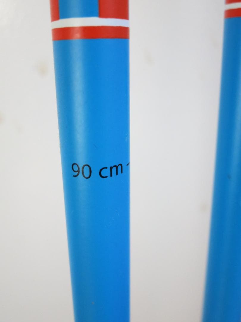 FISCHER フィッシャー RC4 ジュニアスキー板 120cm ストック付き