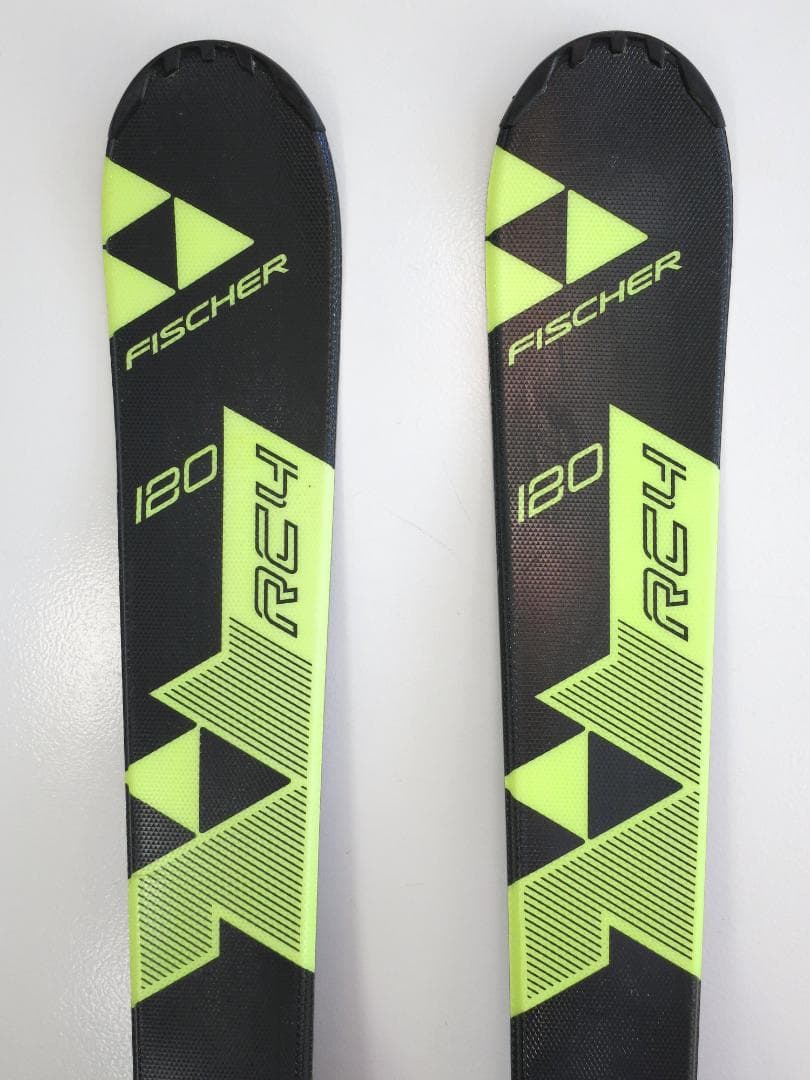 FISCHER フィッシャー RC4 ジュニアスキー板 120cm ストック付き