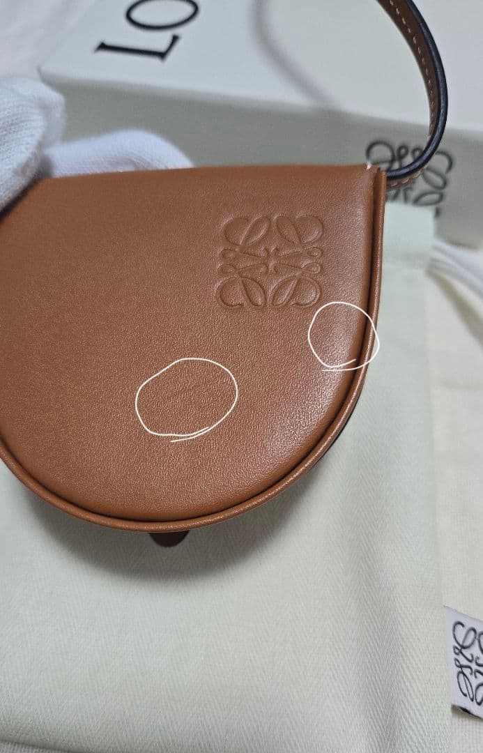 ロエベ　ヒールポーチ　ミニ