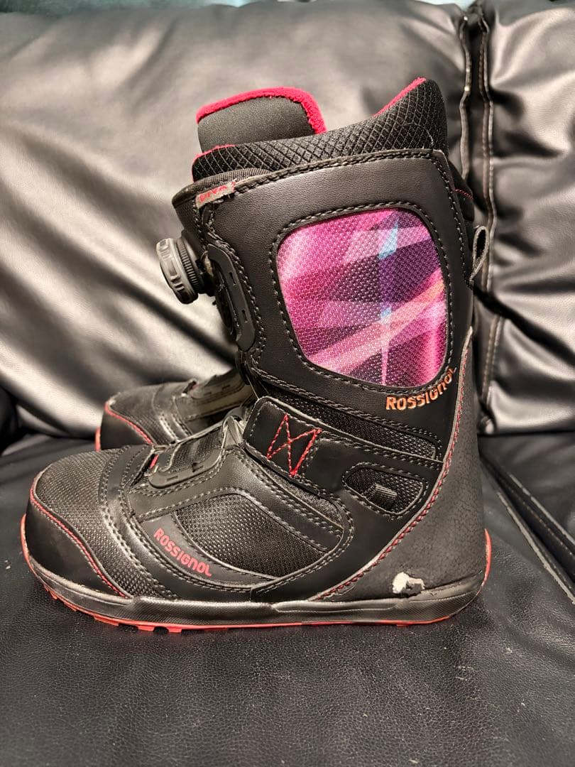 【24cm】ROSSIGNOL スノーボードブーツ BOA レディース ブラック