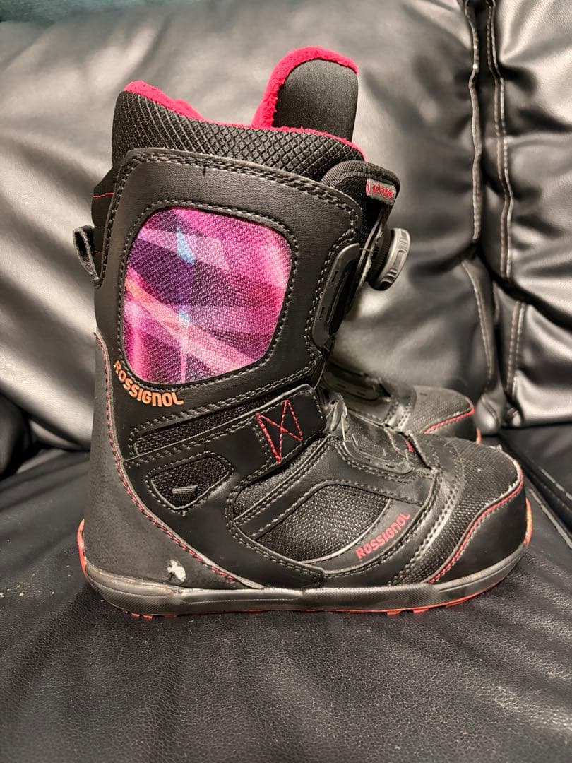 【24cm】ROSSIGNOL スノーボードブーツ BOA レディース ブラック