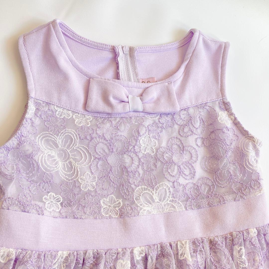 ラベンダー 120 セレモニー 入学 卒園 フォーマル キッズ