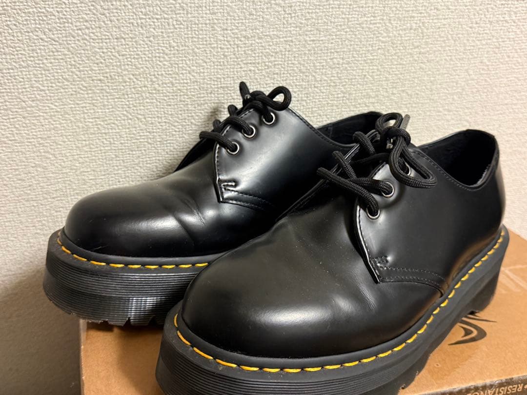 Dr. Martens 1461 QUAD ブラック 9 UK