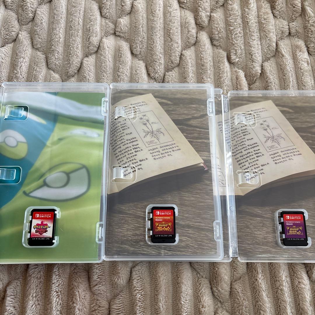 本日のみ値下ポケットモンスター シールド スカーレット バイオレット 3本セット