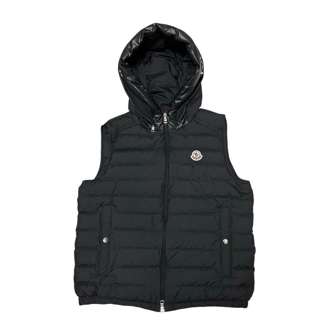 【新品同様】MONCLER BOURGET ダウンベスト 25AWブラック2