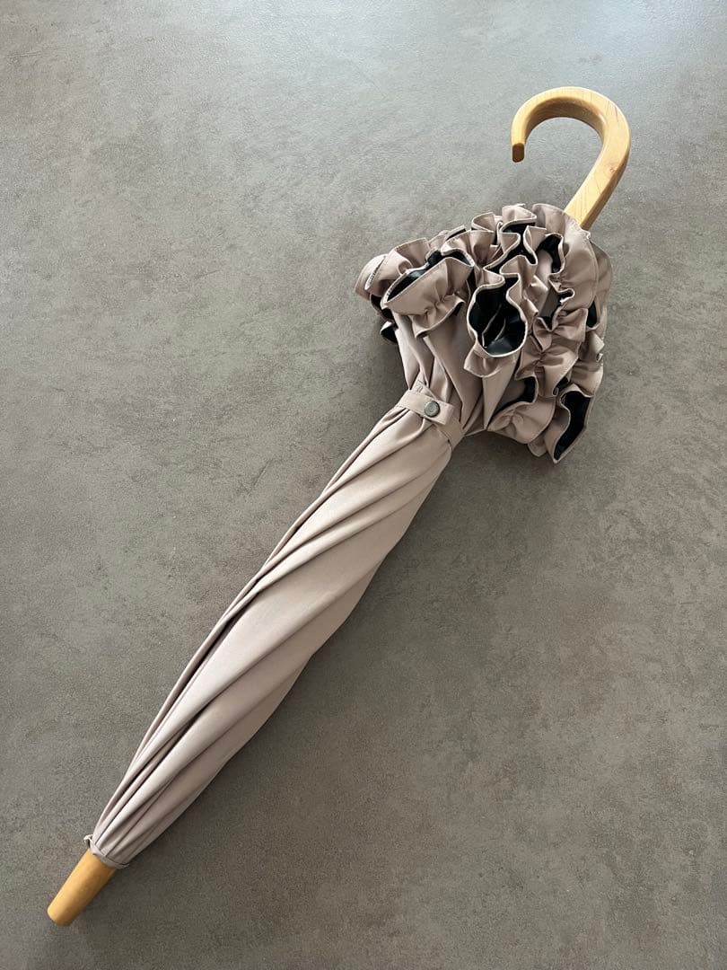 サンバリア100長傘　Sサイズ　フリル