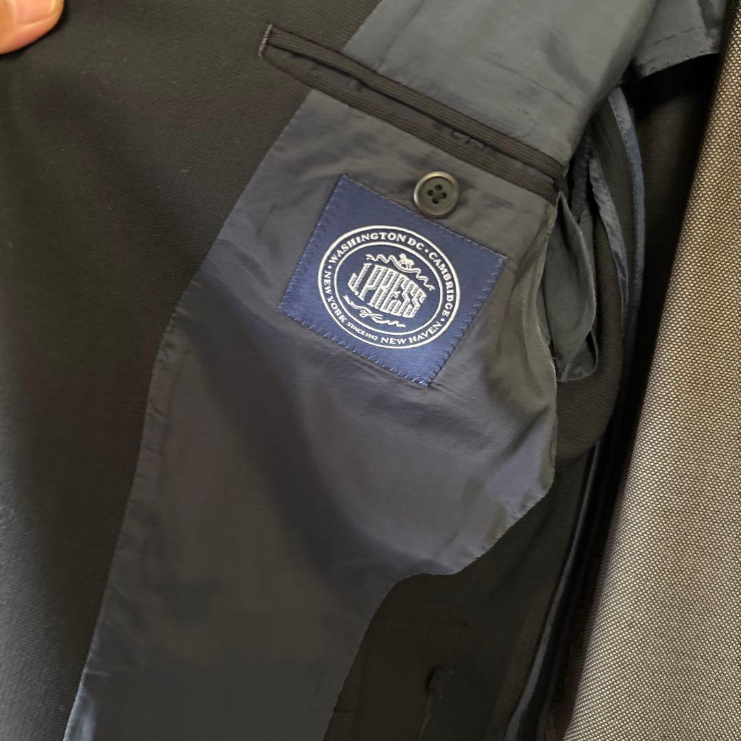 J.PRESS ネイビー シングルブレストブレザー＆パンツ