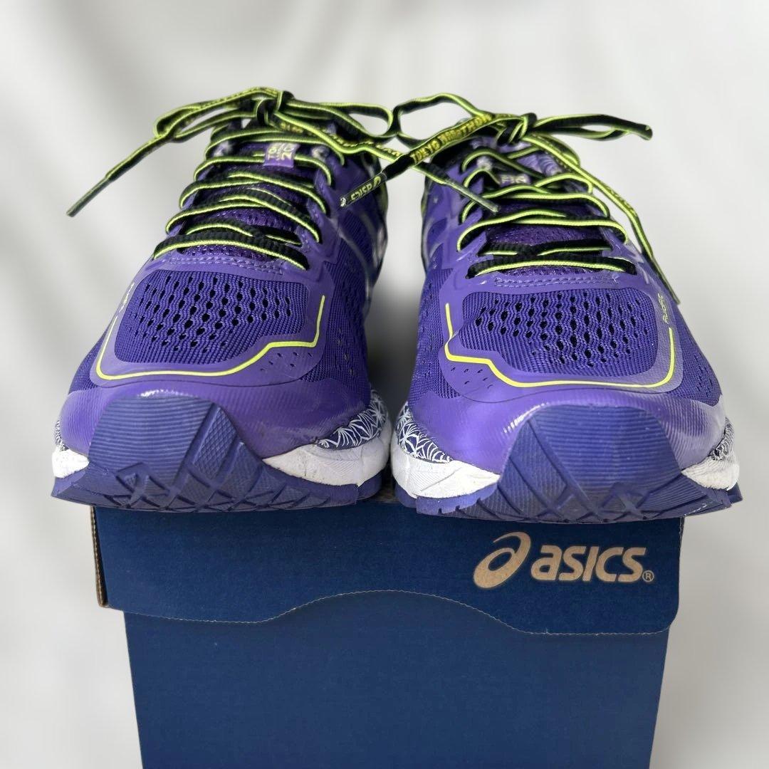 asics 東京マラソン10周年モデル ランニングシューズ27.0cm 紫