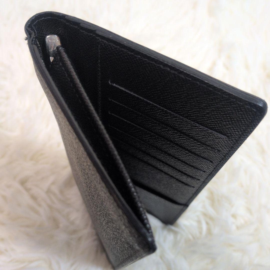 Louis Vuitton ルイ・ヴィトン ダミエ ブラック 二つ折り財布