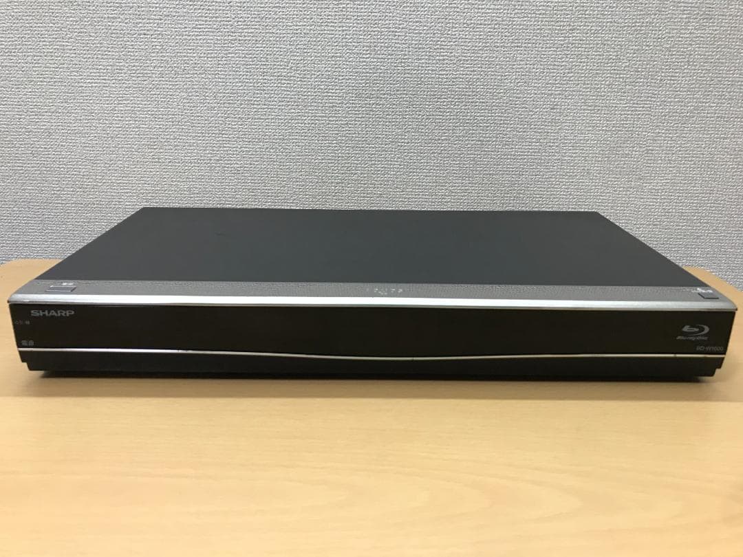 シャープ ブルーレイレコーダー 「BD-W1600」 動作品