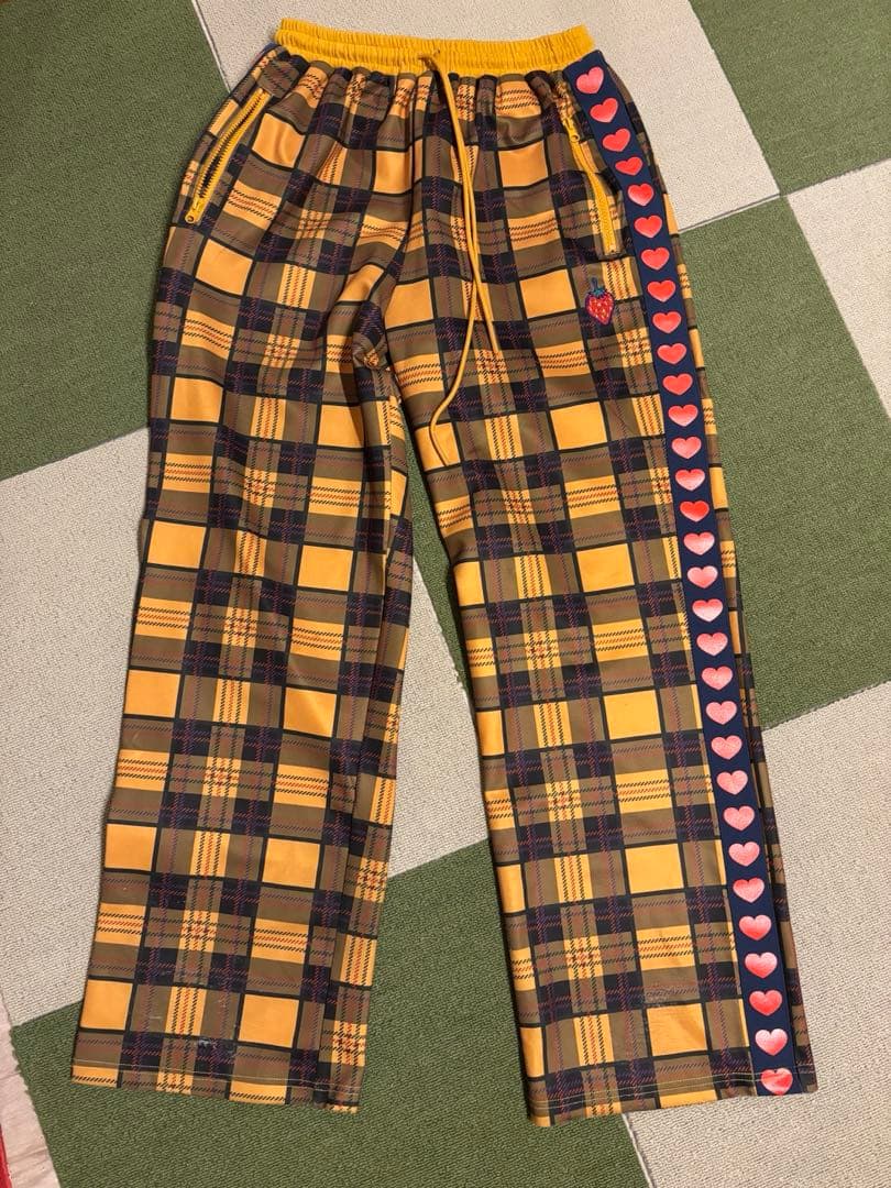 HEIHEI トラックパンツ　YELLOW