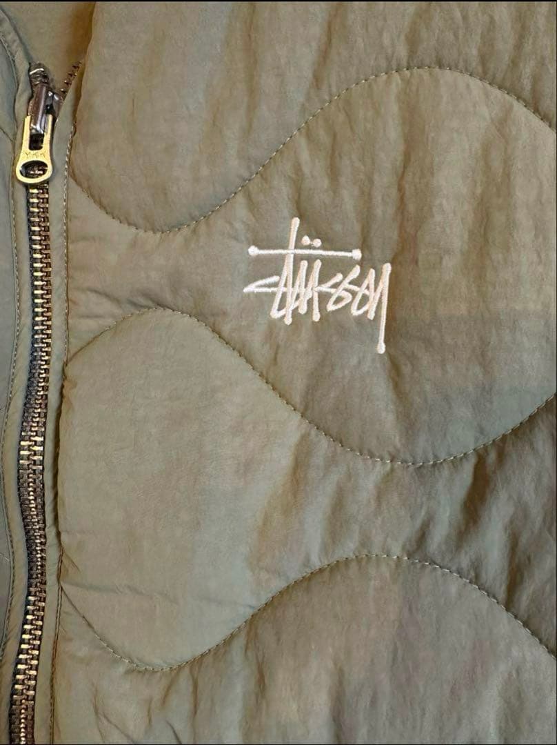 ジャケット・アウター STUSSY recycled nylon liner vest
