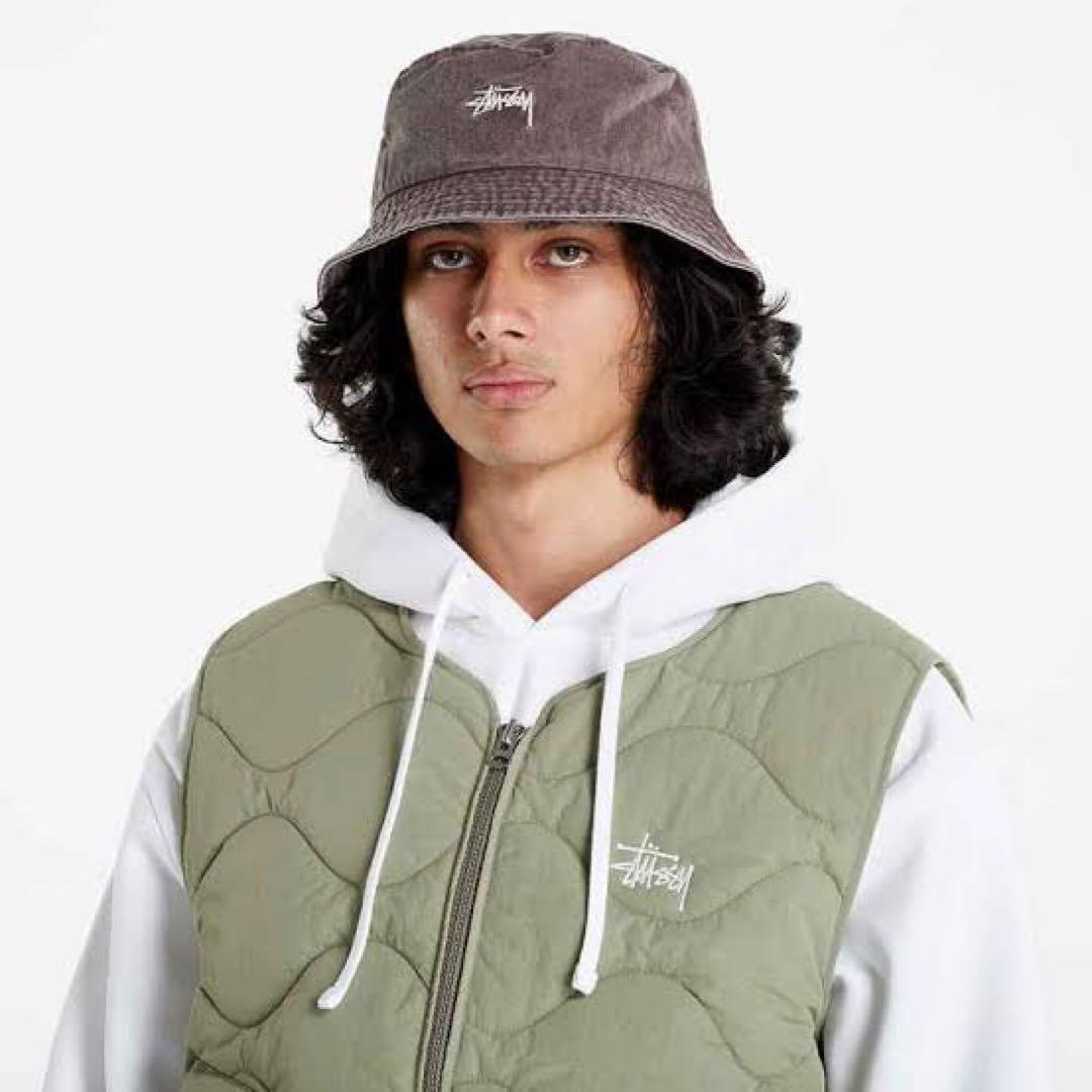 ジャケット・アウター STUSSY recycled nylon liner vest