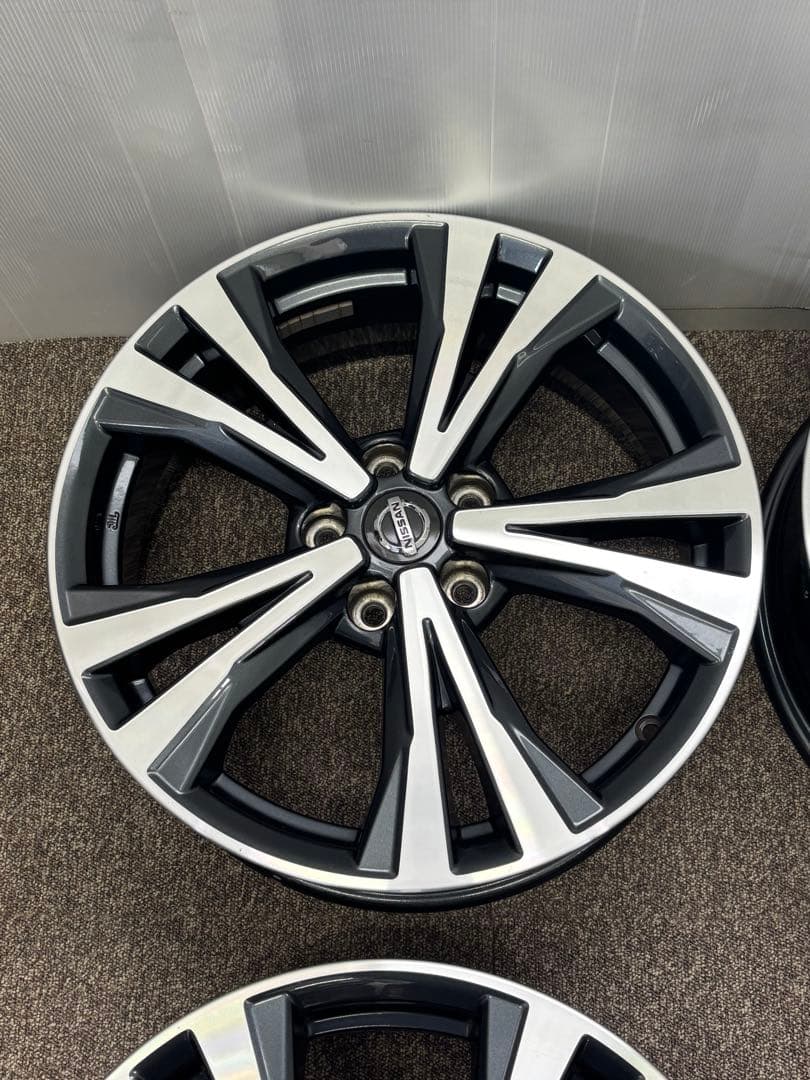 ニッサンT32エクストレイル純正18×7J +45 PCD114.3 4本セット