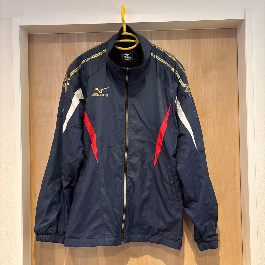 極美品 Mizuno ブレスサーモウインドブレーカー上下セット Mサイズ