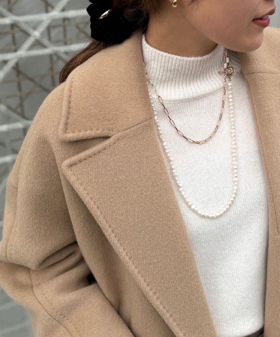 NOLLEY'S ハンドステッチベルテッドコートRavissantLaviere