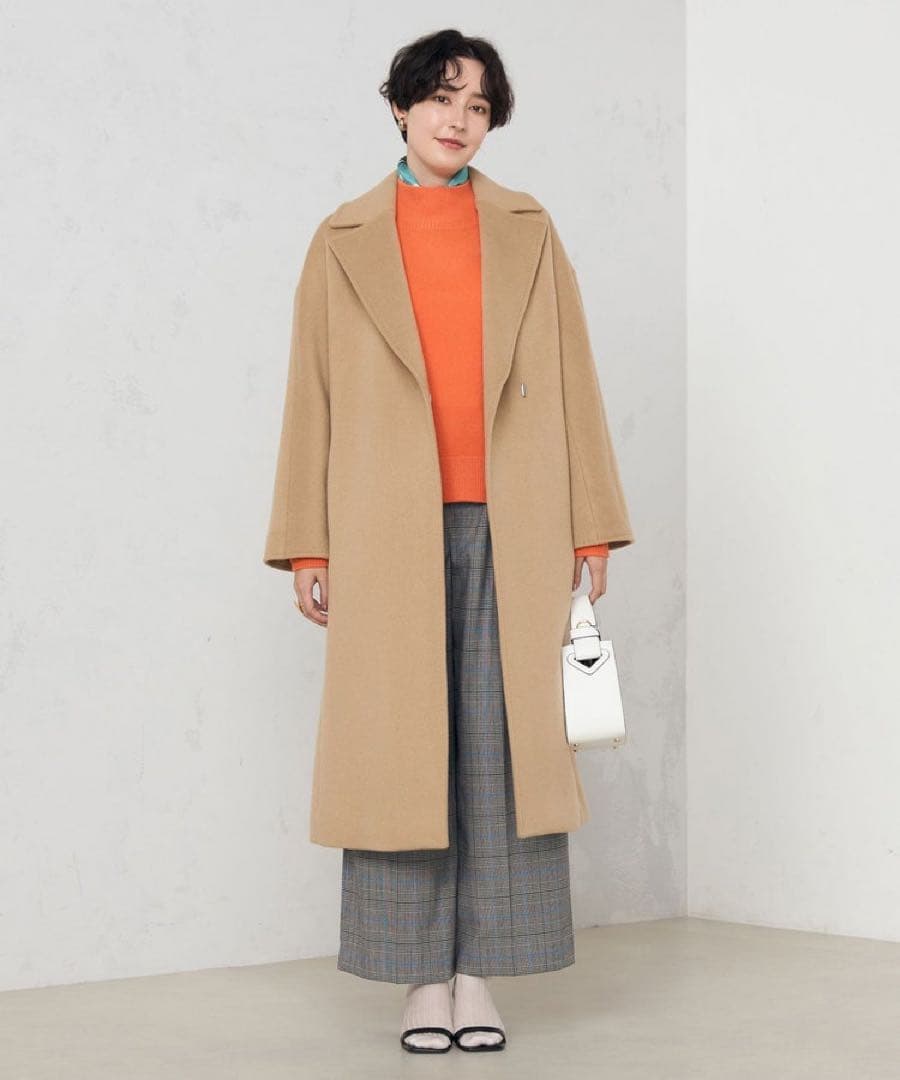 NOLLEY'S ハンドステッチベルテッドコートRavissantLaviere