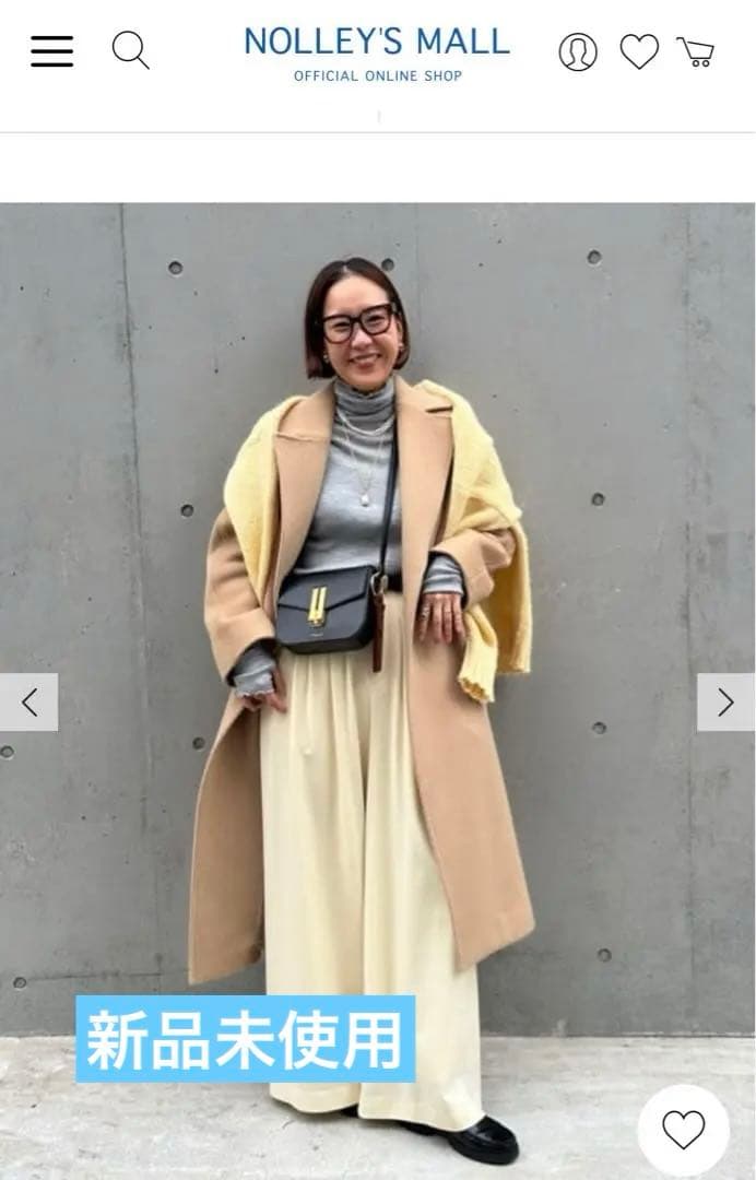 NOLLEY'S ハンドステッチベルテッドコートRavissantLaviere