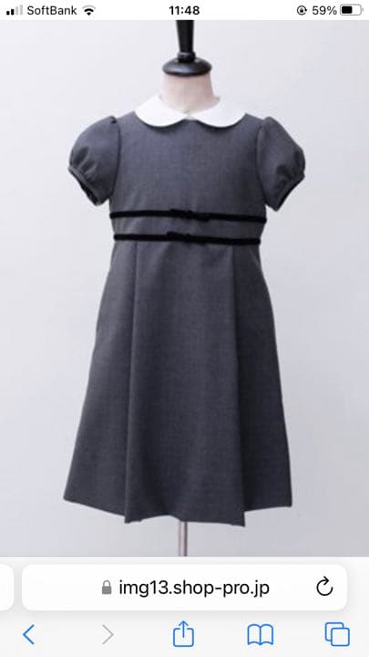 ミルフィーユワンピースお受験