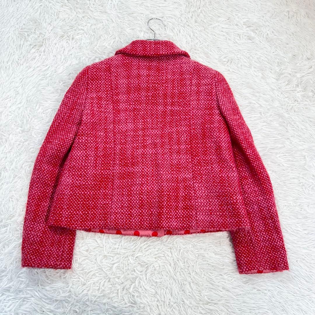 未使用♡MOSCHINOモスキーノチープ&シック　ツィードジャケット　飾りボタン