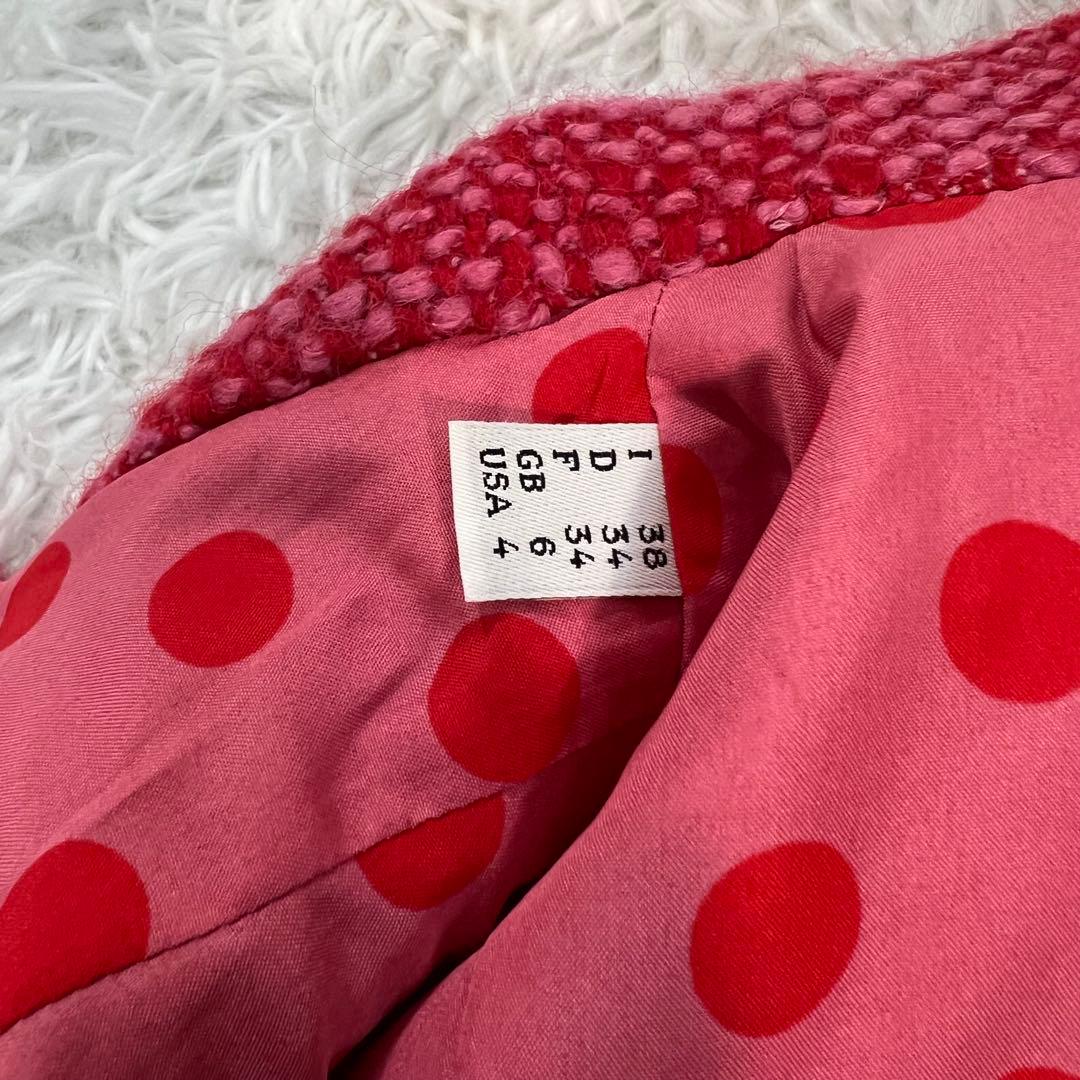 未使用♡MOSCHINOモスキーノチープ&シック　ツィードジャケット　飾りボタン