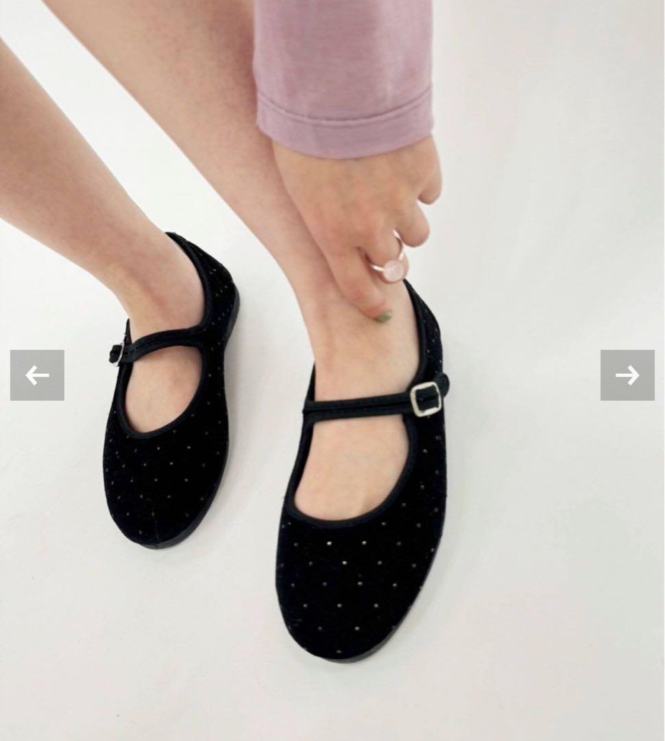 EDIT. FOR LULU× LA CADENA ストラップシューズ