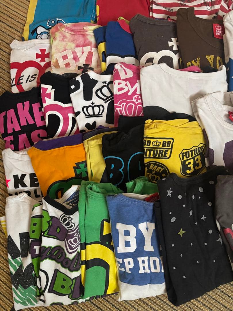 BABYDOLL キッズ服 セット まとめ売り　120〜130 35枚