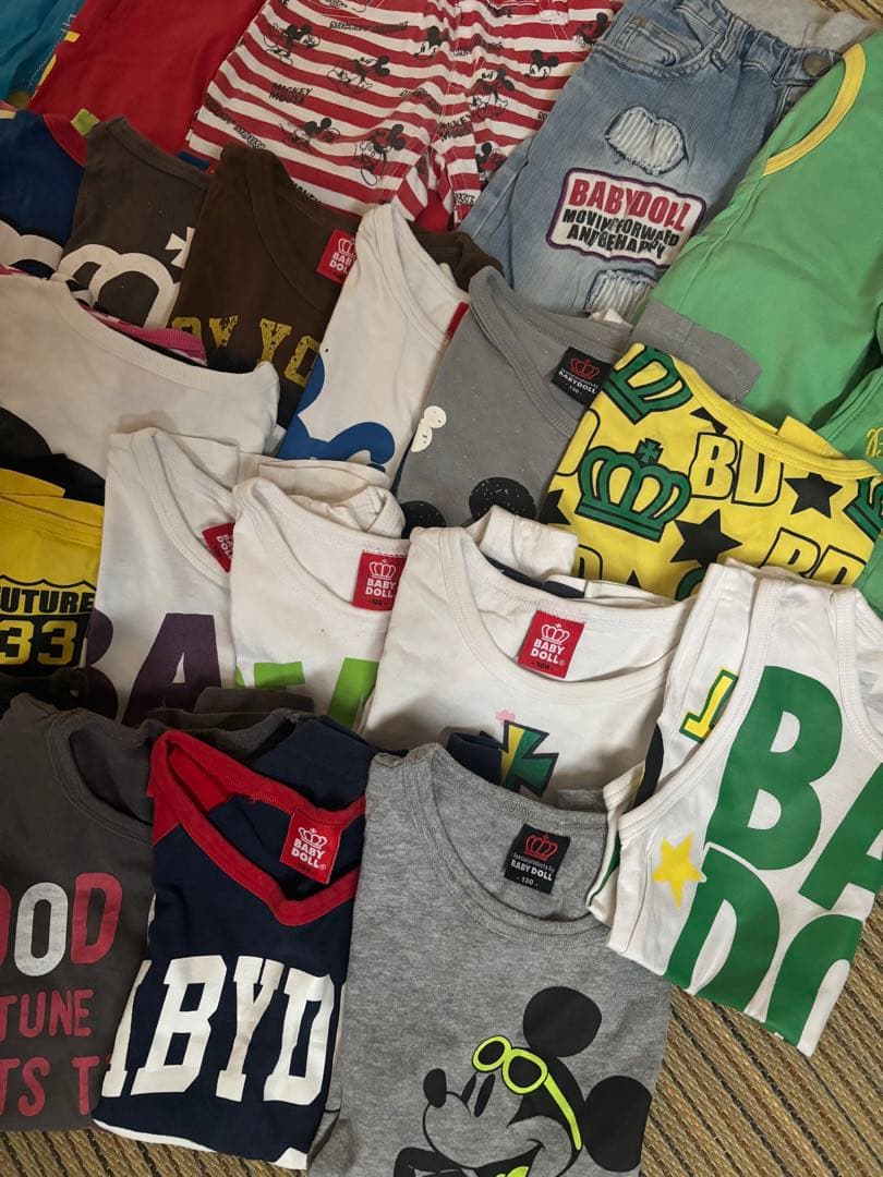 BABYDOLL キッズ服 セット まとめ売り　120〜130 35枚