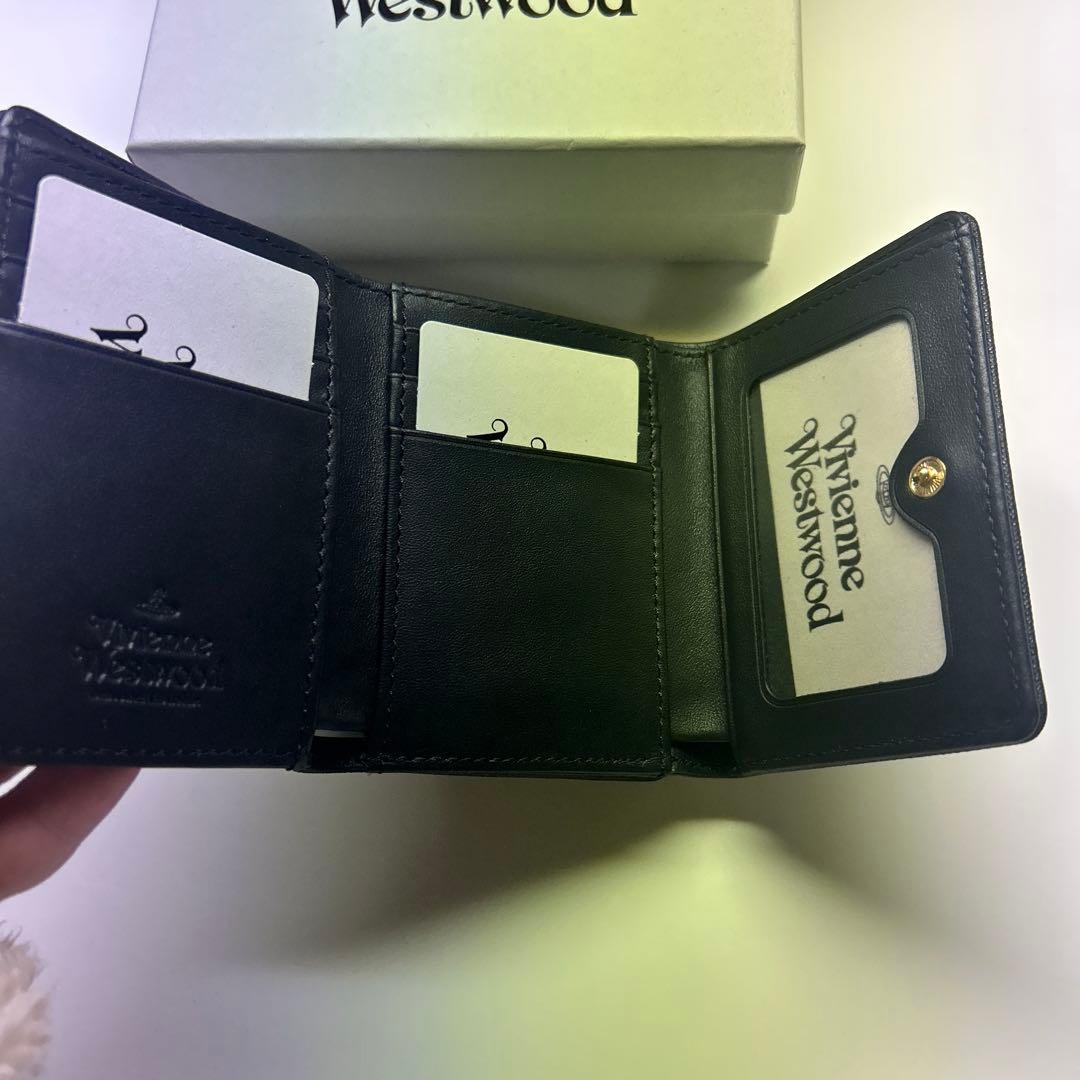 SAFFIANO 口金三つ折り財布