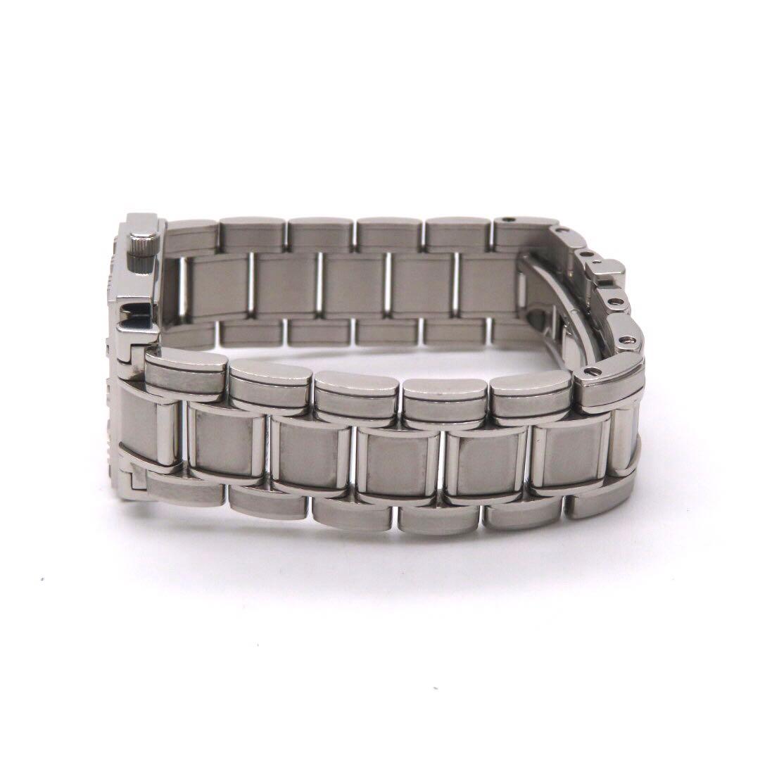 ☆極美品 \"アトラス スクエア ティファニー 時計 ガンブラック レディース