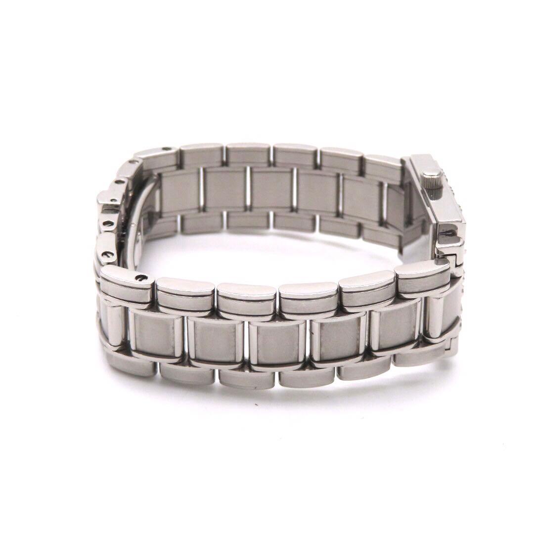 ☆極美品 \"アトラス スクエア ティファニー 時計 ガンブラック レディース