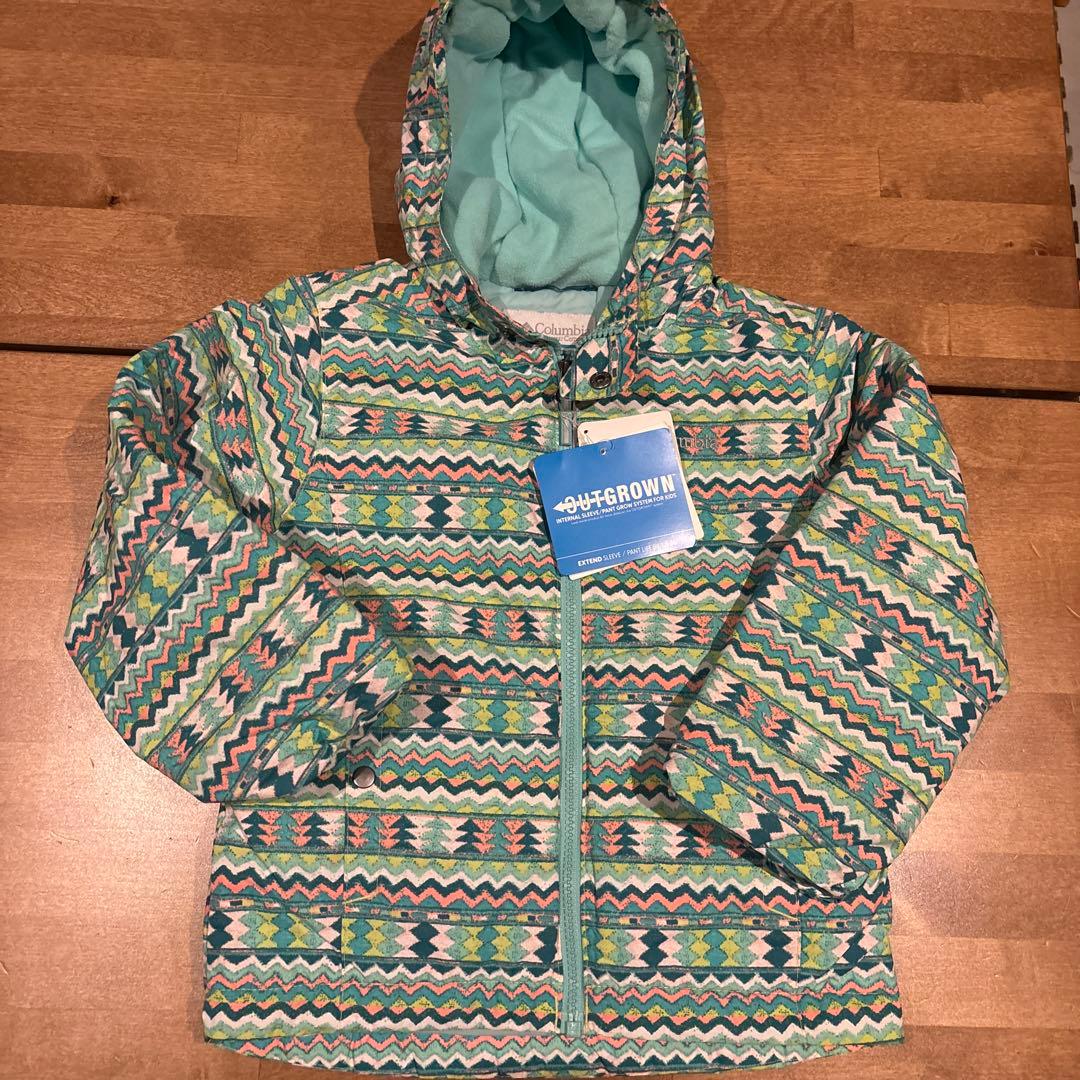 新品⭐︎Columbia 子ども用ウェアセット ターコイズ