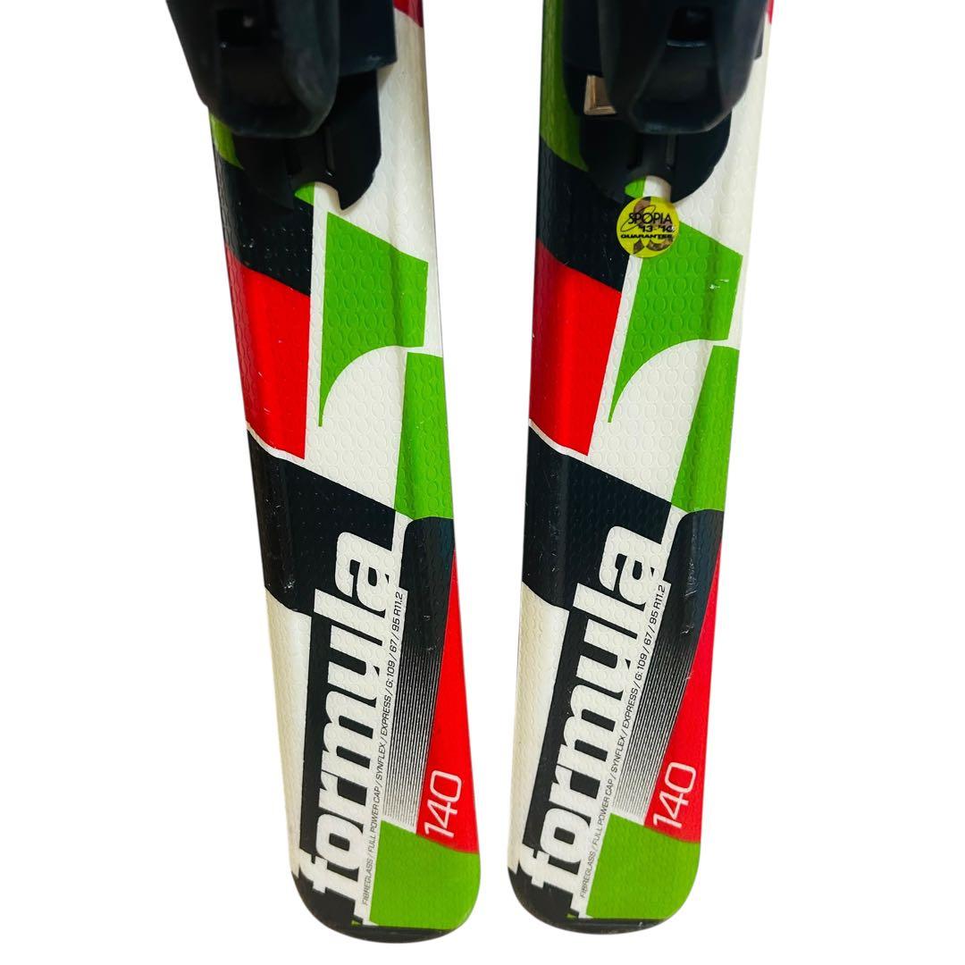 ELAN formula 140 ジュニア用スキー板　ビンディング付き