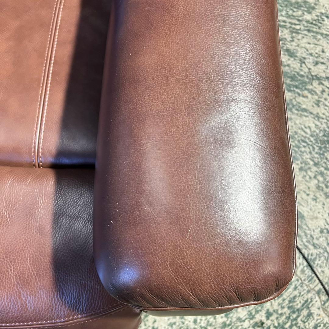 G223⭐︎ 電動リクライニングソファ　ニトリ　2人掛け　ブラウン