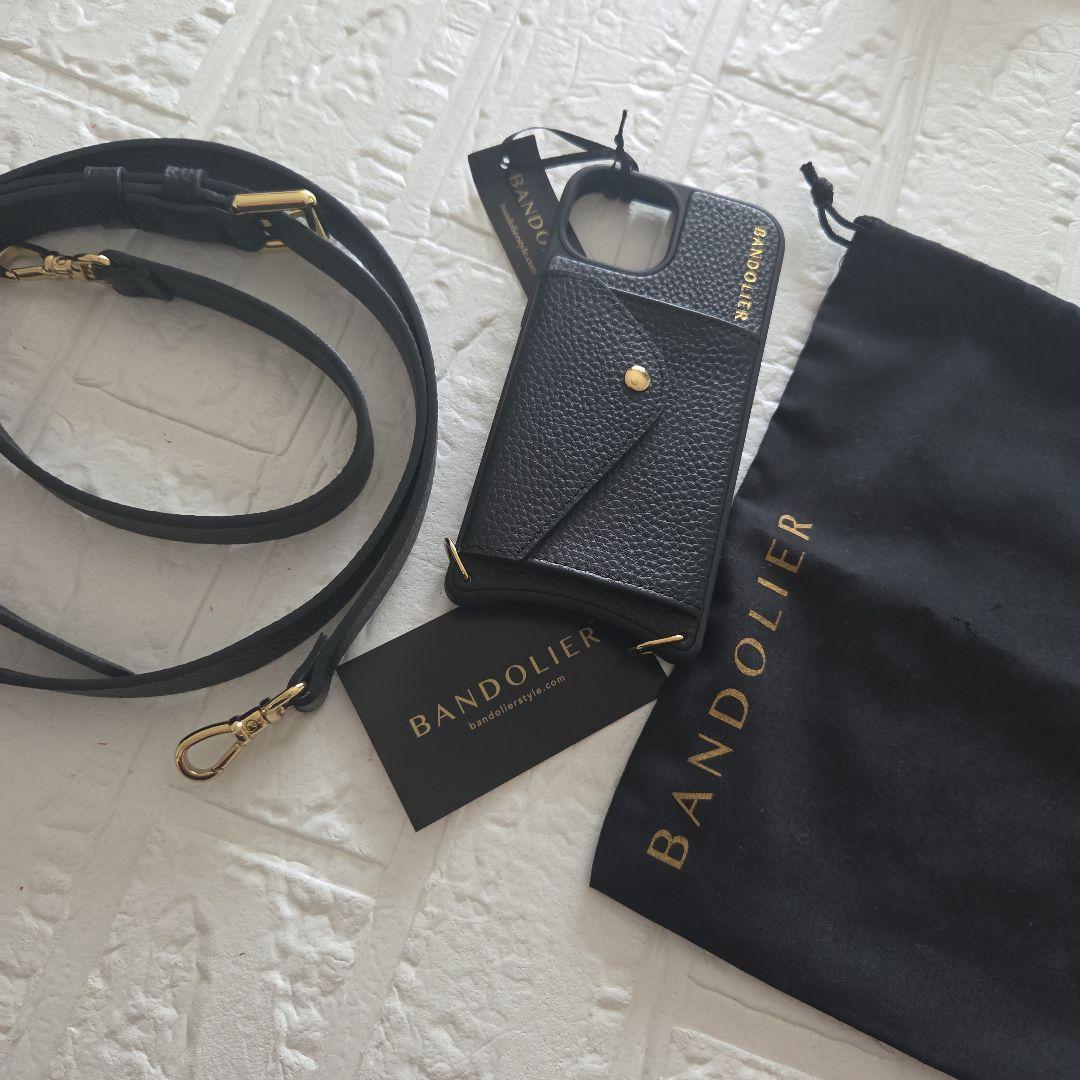 バンドリヤー　BANDOLIER iPhone15　ケース　ショルダー